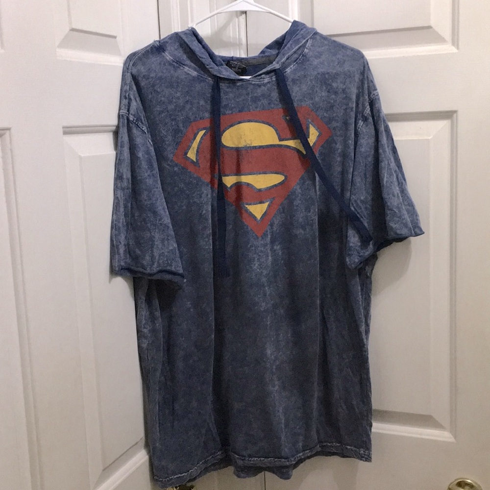 Hooded Superman Tee